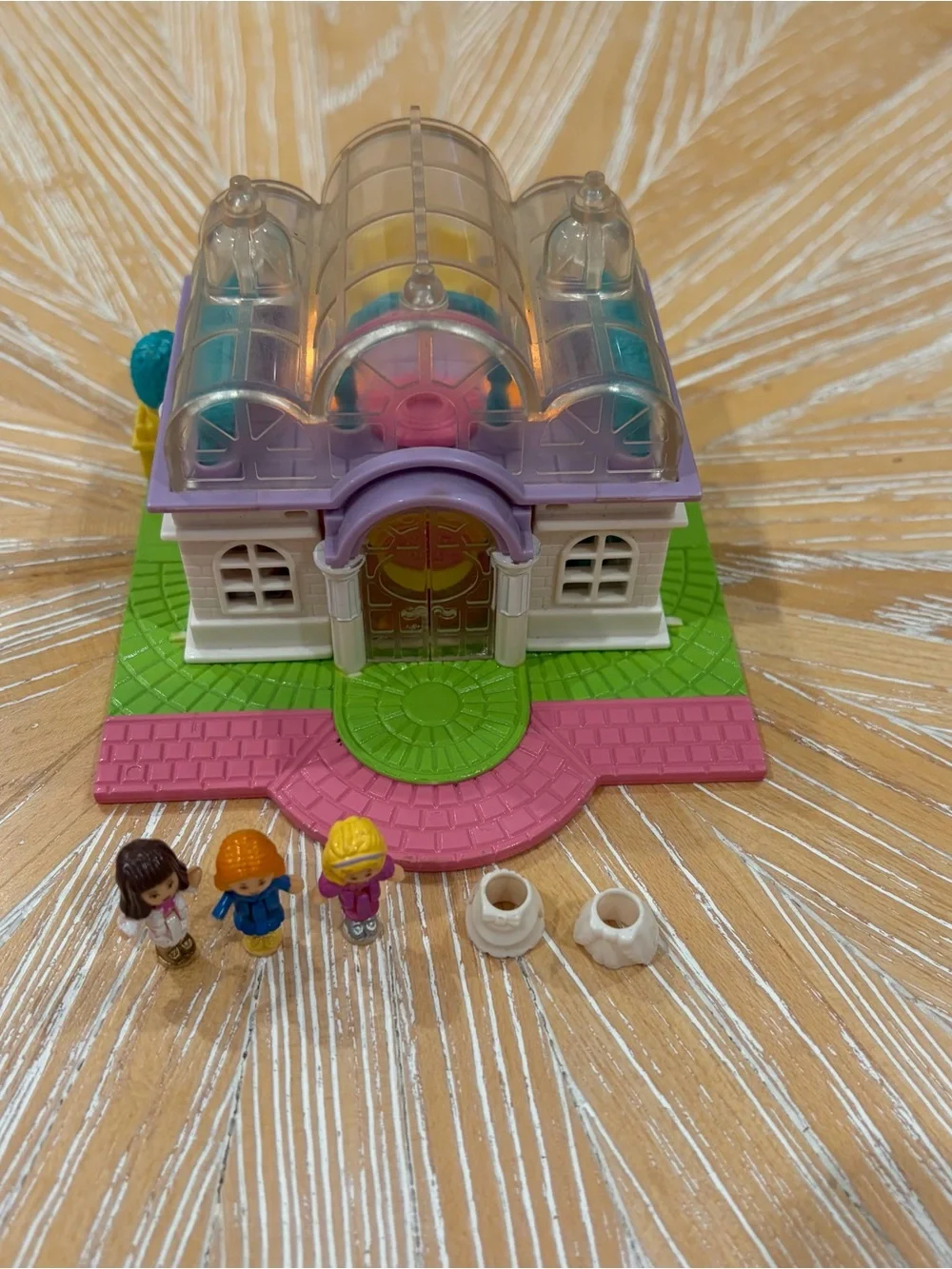1994 Lightup Bridal Salon LIGHTS WORK Polly Pocket Bluebird dolls skirts